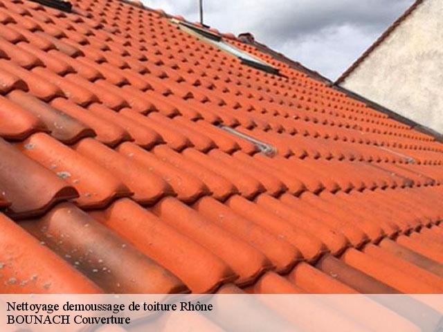 Nettoyage demoussage de toiture 69 Rhône  BOUNACH Couverture 